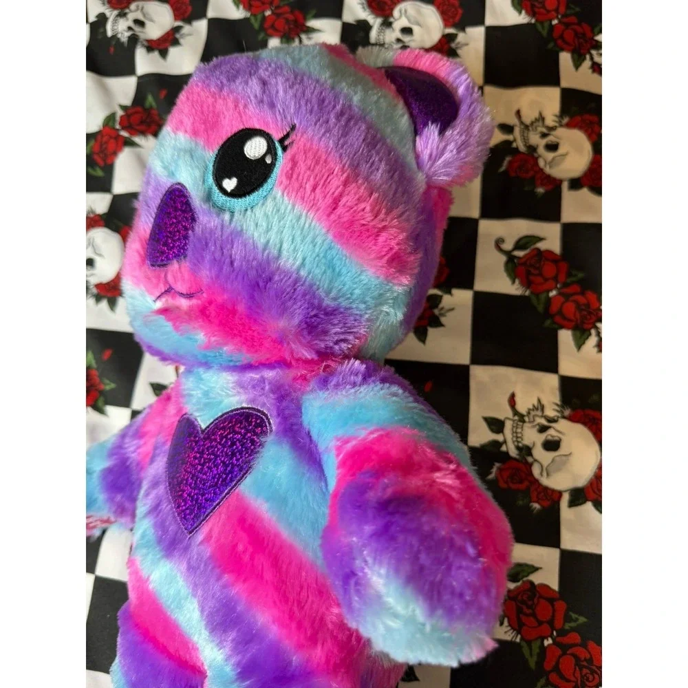 Build-A-Bear Koala Plush Rainbow Tie Dye‎ Heart 16